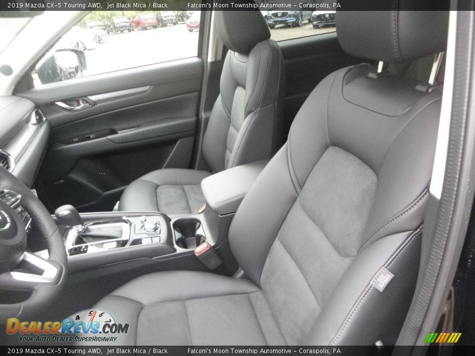 2019 Mazda CX-5 Touring AWD Jet Black Mica / Black Photo #10