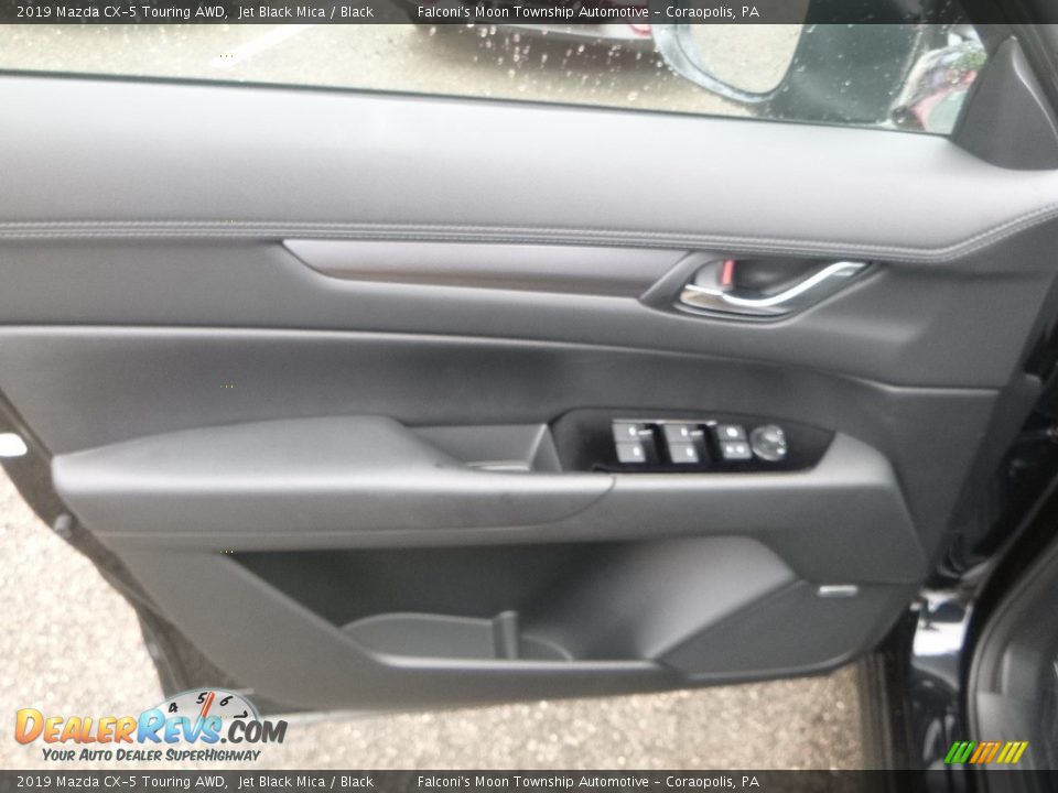 2019 Mazda CX-5 Touring AWD Jet Black Mica / Black Photo #11