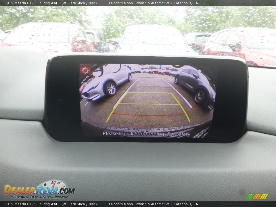 2019 Mazda CX-5 Touring AWD Jet Black Mica / Black Photo #14
