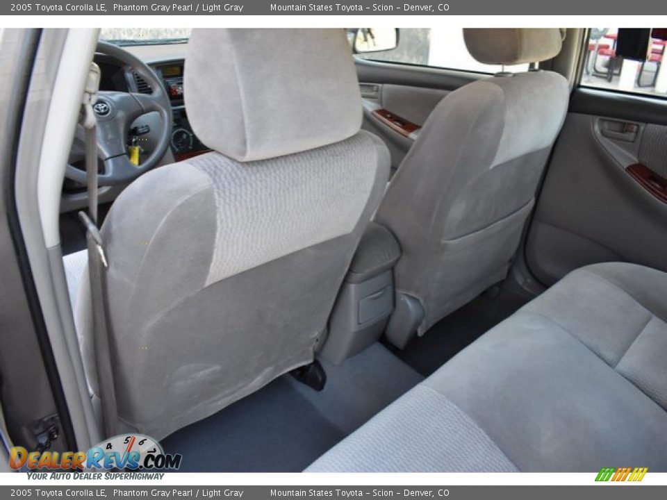 2005 Toyota Corolla LE Phantom Gray Pearl / Light Gray Photo #19