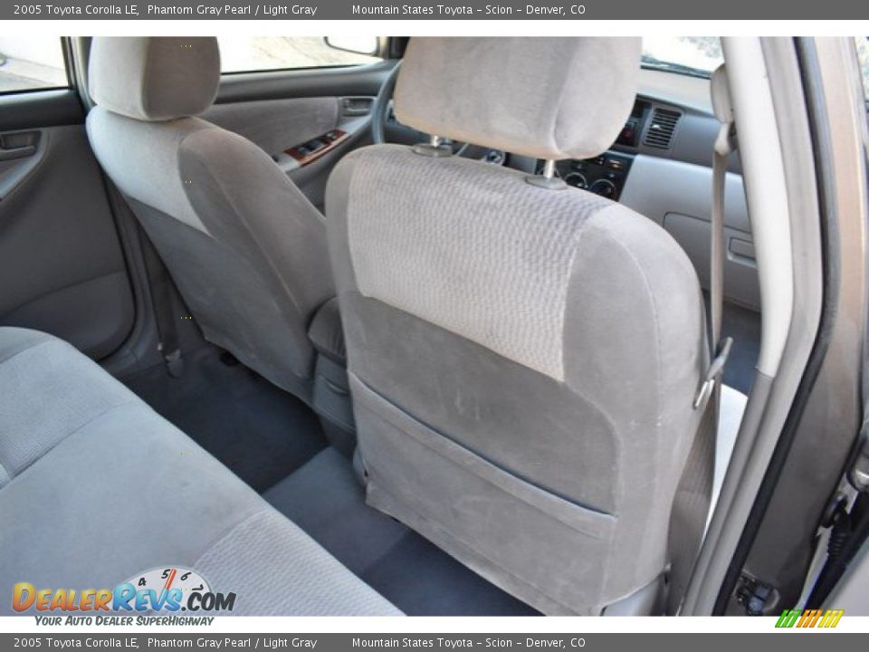 2005 Toyota Corolla LE Phantom Gray Pearl / Light Gray Photo #20