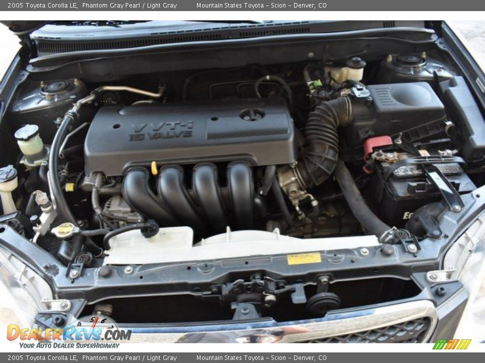 2005 Toyota Corolla LE Phantom Gray Pearl / Light Gray Photo #27