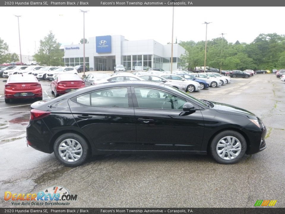 2020 Hyundai Elantra SE Phantom Black / Black Photo #1