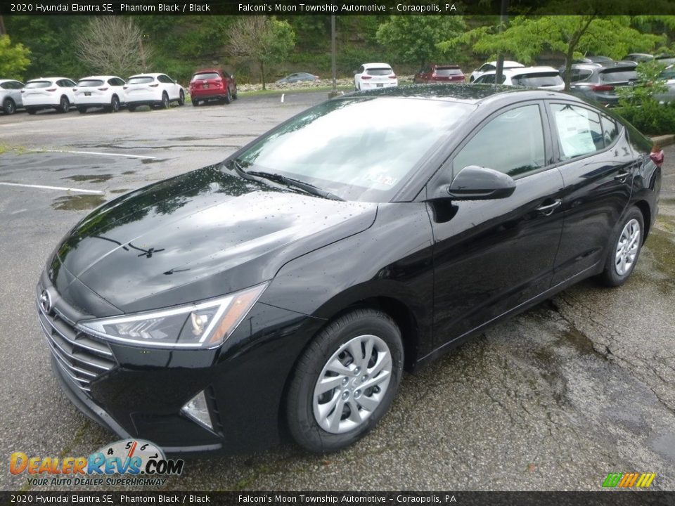 2020 Hyundai Elantra SE Phantom Black / Black Photo #5