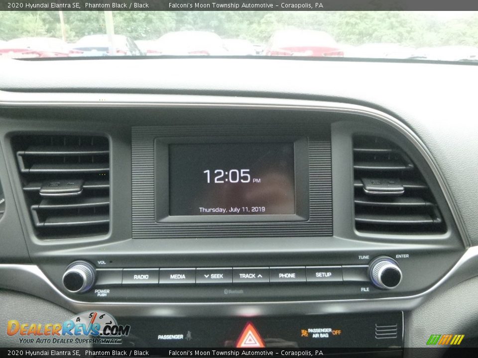 2020 Hyundai Elantra SE Phantom Black / Black Photo #13