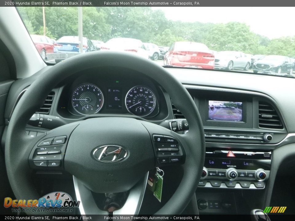 2020 Hyundai Elantra SE Phantom Black / Black Photo #15