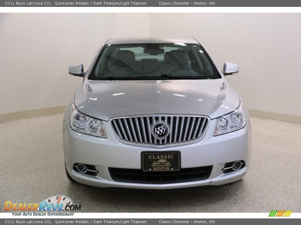 2011 Buick LaCrosse CXL Quicksilver Metallic / Dark Titanium/Light Titanium Photo #2
