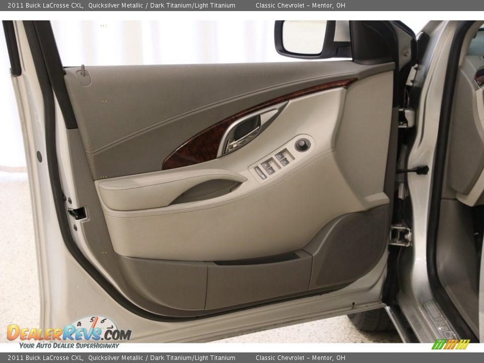 2011 Buick LaCrosse CXL Quicksilver Metallic / Dark Titanium/Light Titanium Photo #4