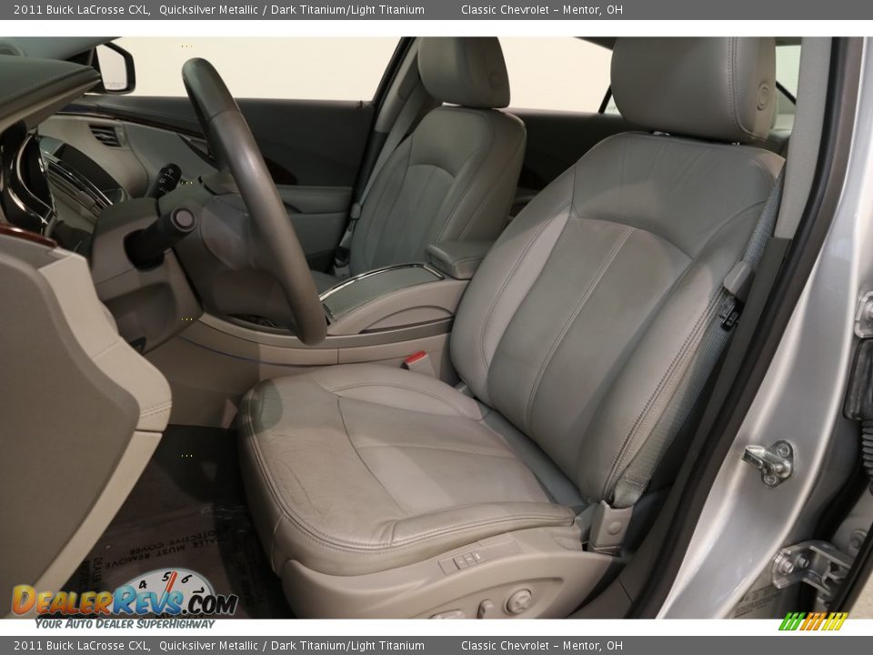 2011 Buick LaCrosse CXL Quicksilver Metallic / Dark Titanium/Light Titanium Photo #5