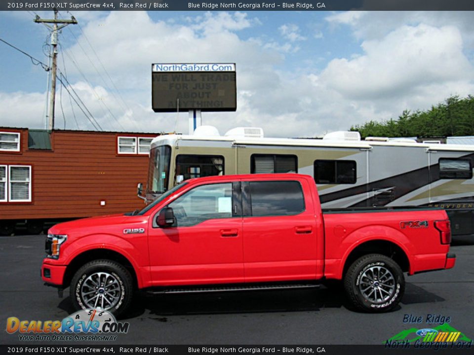 2019 Ford F150 XLT SuperCrew 4x4 Race Red / Black Photo #2