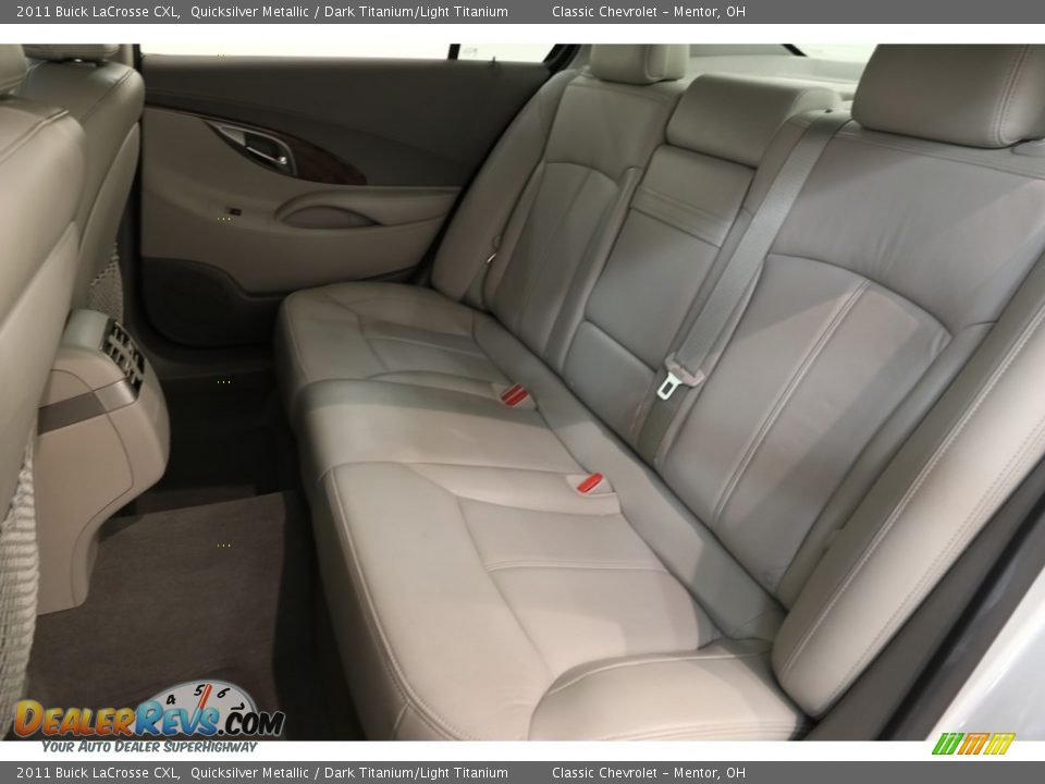 2011 Buick LaCrosse CXL Quicksilver Metallic / Dark Titanium/Light Titanium Photo #15
