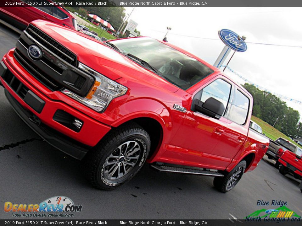 2019 Ford F150 XLT SuperCrew 4x4 Race Red / Black Photo #33