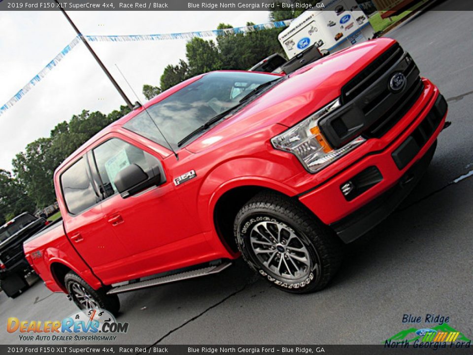 2019 Ford F150 XLT SuperCrew 4x4 Race Red / Black Photo #34