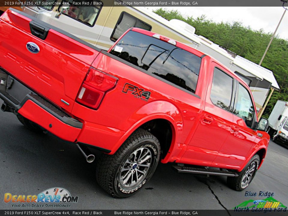 2019 Ford F150 XLT SuperCrew 4x4 Race Red / Black Photo #35