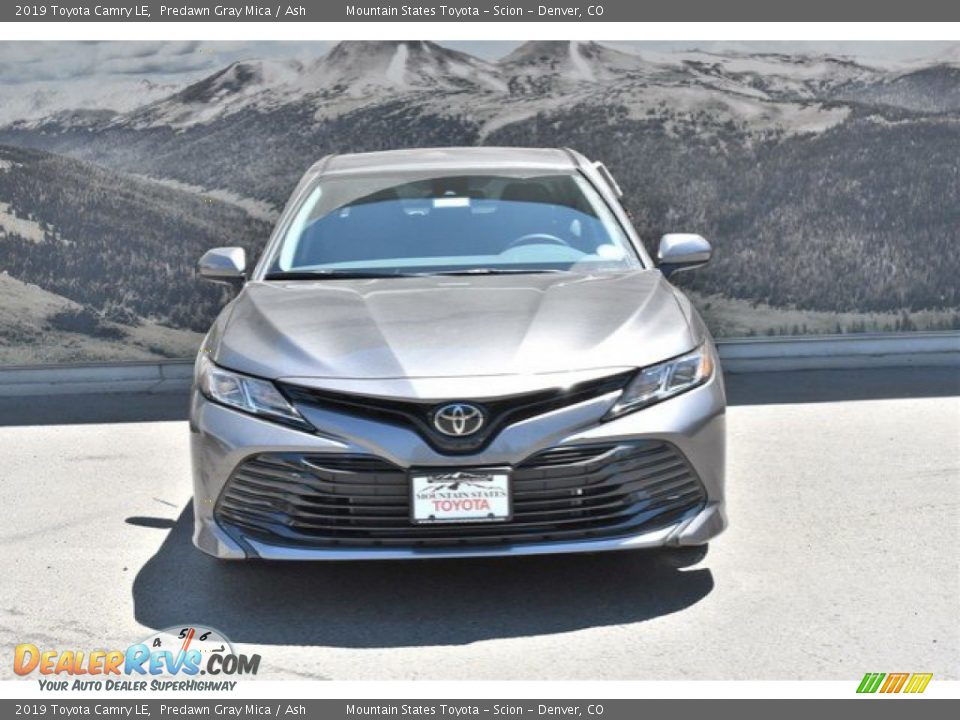 2019 Toyota Camry LE Predawn Gray Mica / Ash Photo #2