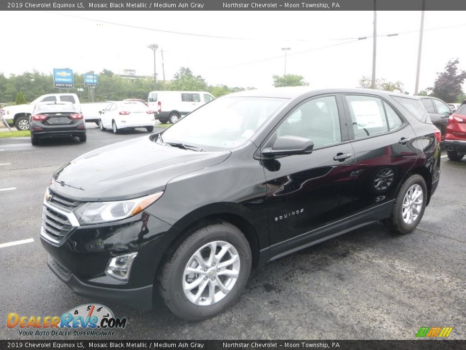 2019 Chevrolet Equinox LS Mosaic Black Metallic / Medium Ash Gray Photo #1