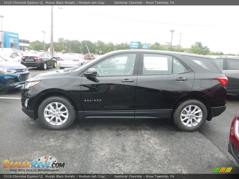 2019 Chevrolet Equinox LS Mosaic Black Metallic / Medium Ash Gray Photo #2