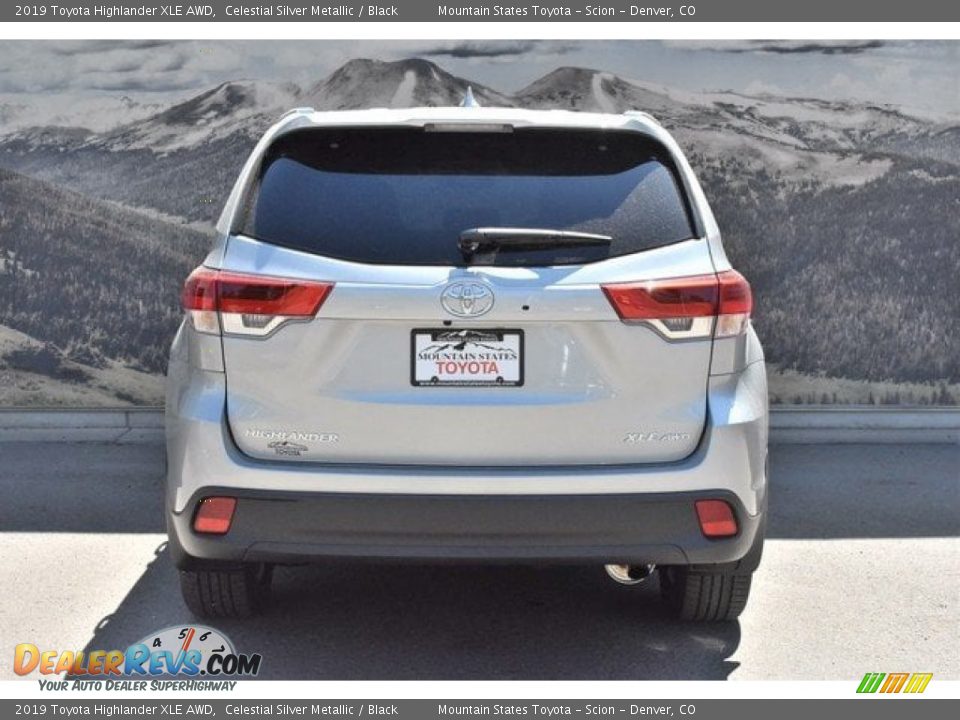 2019 Toyota Highlander XLE AWD Celestial Silver Metallic / Black Photo #4