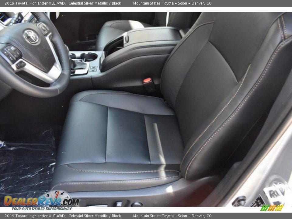 2019 Toyota Highlander XLE AWD Celestial Silver Metallic / Black Photo #6