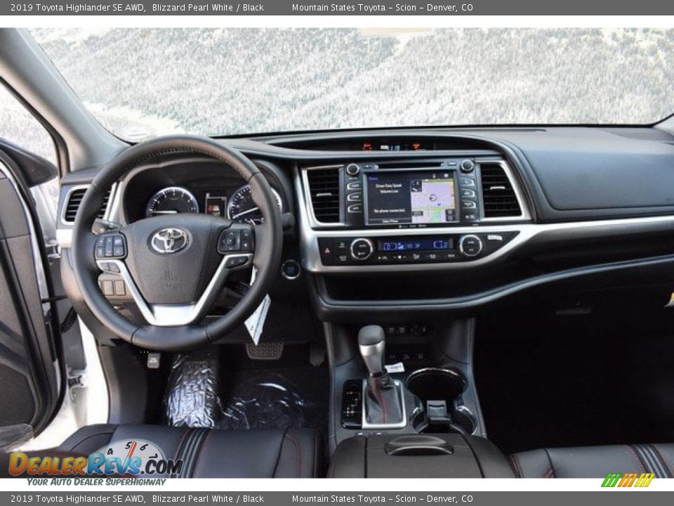 2019 Toyota Highlander SE AWD Blizzard Pearl White / Black Photo #7