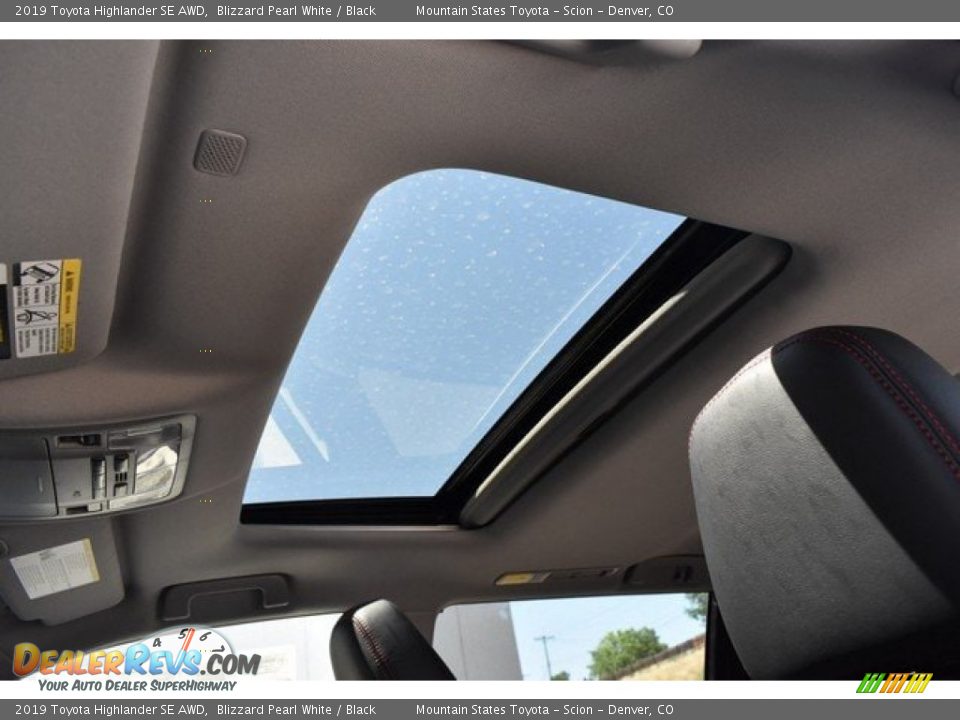 2019 Toyota Highlander SE AWD Blizzard Pearl White / Black Photo #8