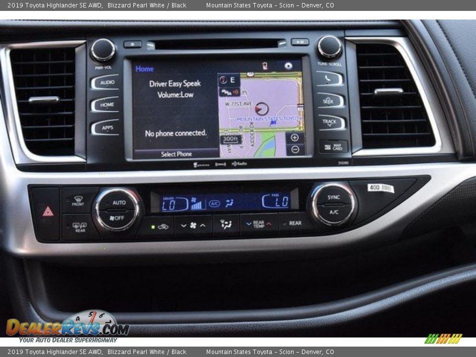 2019 Toyota Highlander SE AWD Blizzard Pearl White / Black Photo #9