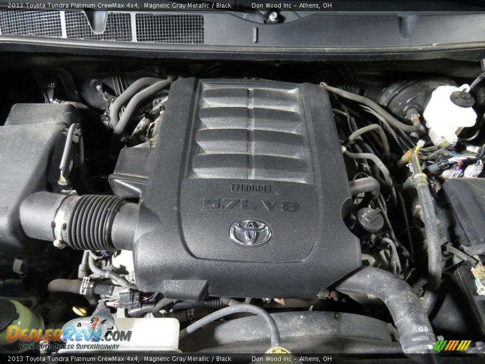 2013 Toyota Tundra Platinum CrewMax 4x4 Magnetic Gray Metallic / Black Photo #7