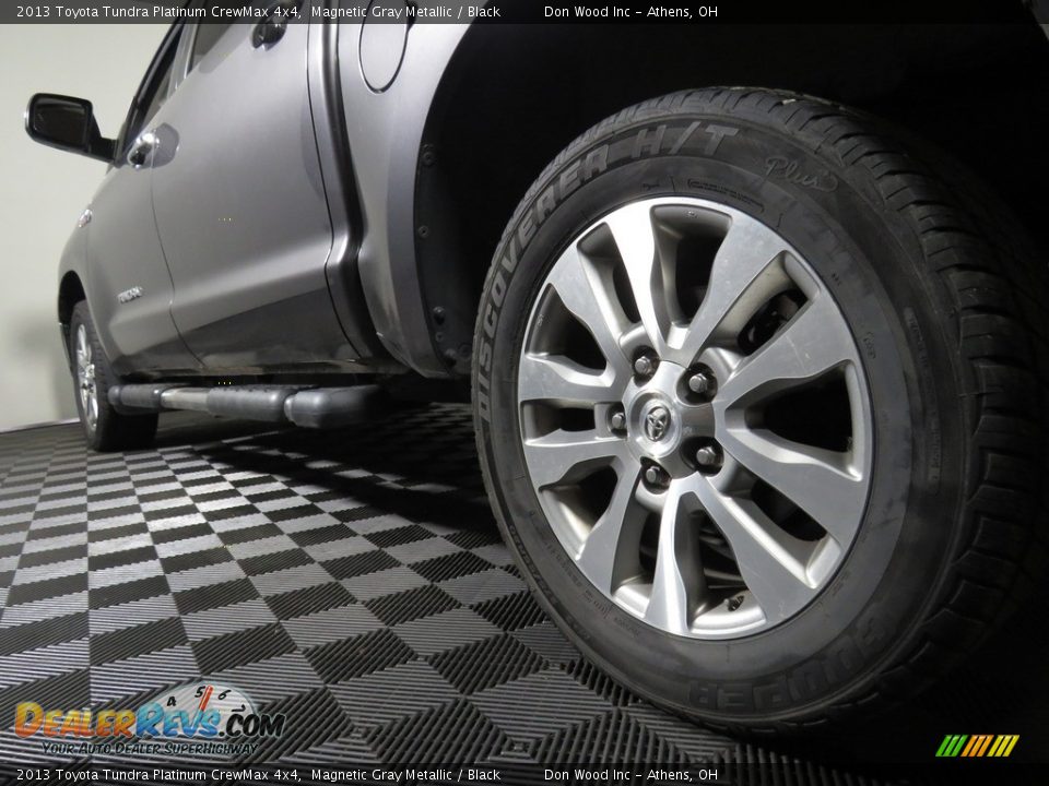 2013 Toyota Tundra Platinum CrewMax 4x4 Magnetic Gray Metallic / Black Photo #11