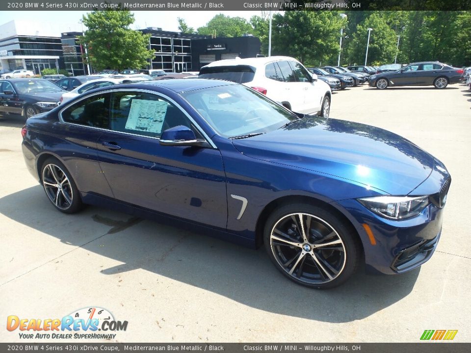 Mediterranean Blue Metallic 2020 BMW 4 Series 430i xDrive Coupe Photo #1