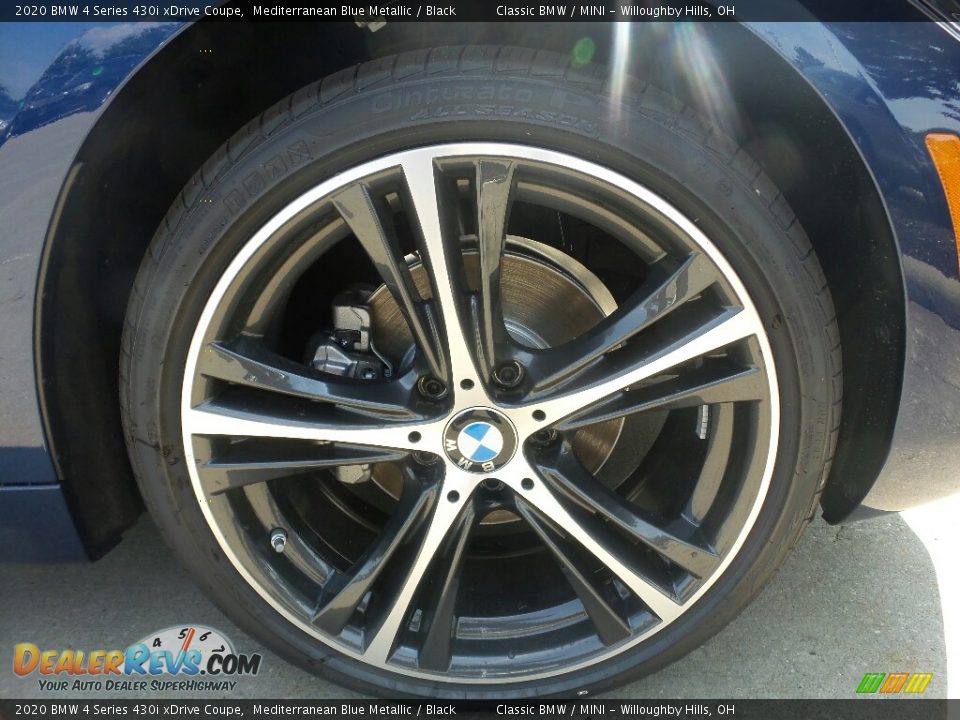 2020 BMW 4 Series 430i xDrive Coupe Mediterranean Blue Metallic / Black Photo #2