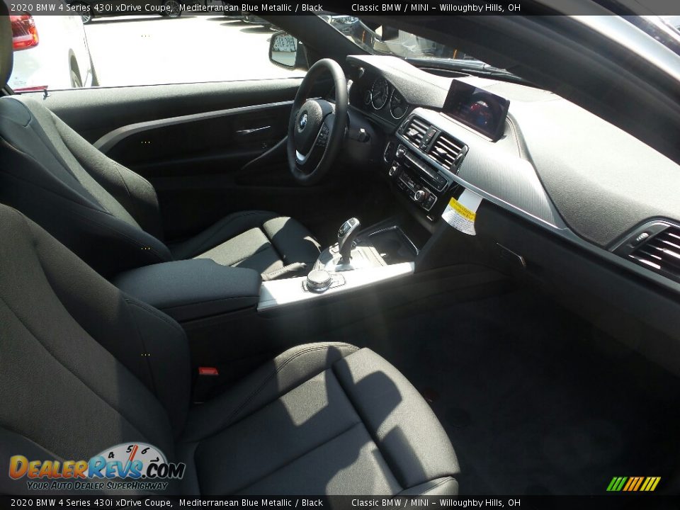 2020 BMW 4 Series 430i xDrive Coupe Mediterranean Blue Metallic / Black Photo #3