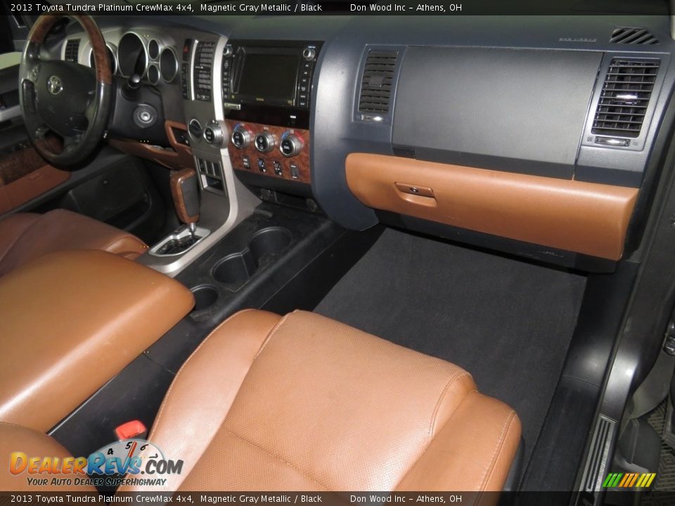 2013 Toyota Tundra Platinum CrewMax 4x4 Magnetic Gray Metallic / Black Photo #27