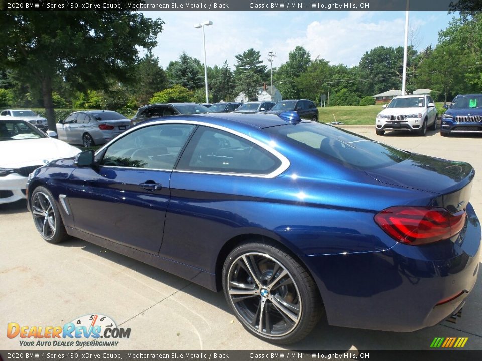 2020 BMW 4 Series 430i xDrive Coupe Mediterranean Blue Metallic / Black Photo #5