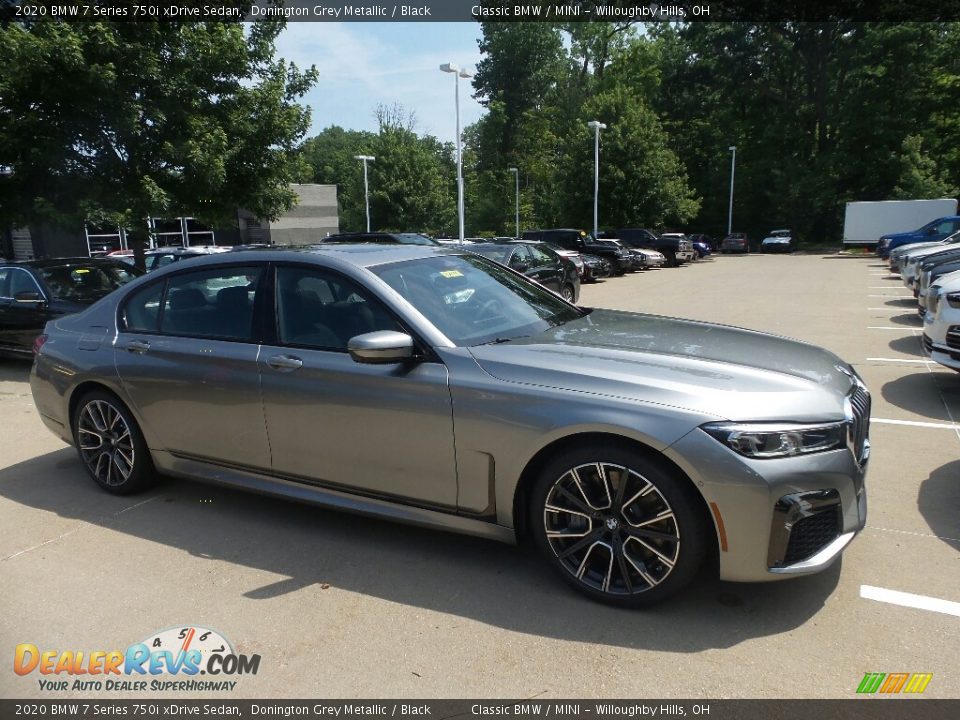 2020 BMW 7 Series 750i xDrive Sedan Donington Grey Metallic / Black Photo #1