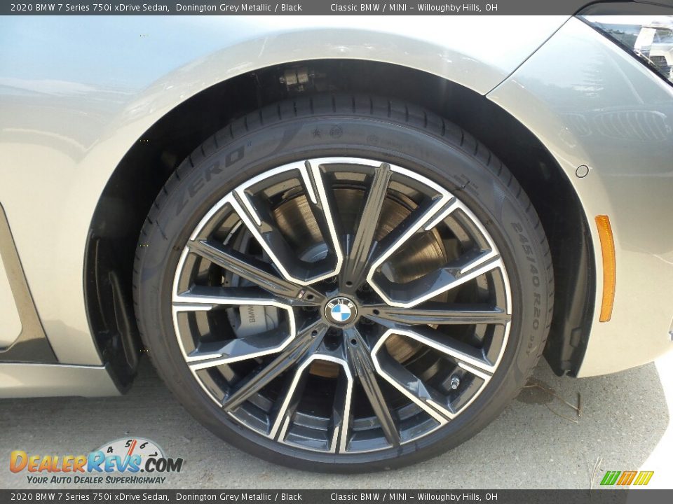 2020 BMW 7 Series 750i xDrive Sedan Donington Grey Metallic / Black Photo #2