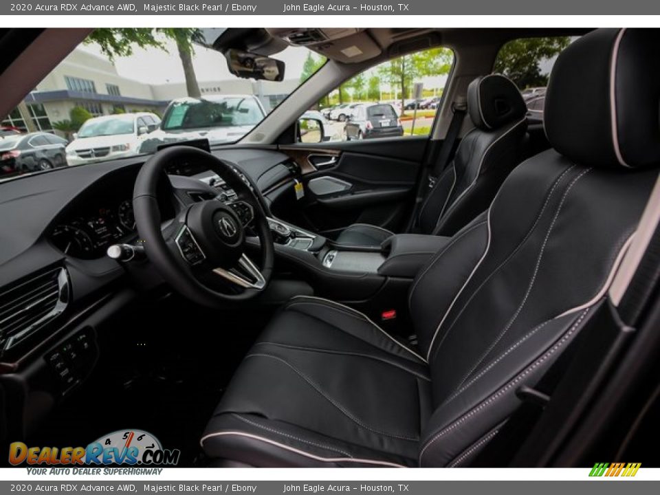 Ebony Interior - 2020 Acura RDX Advance AWD Photo #16