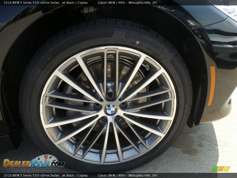2019 BMW 5 Series 530i xDrive Sedan Jet Black / Cognac Photo #2
