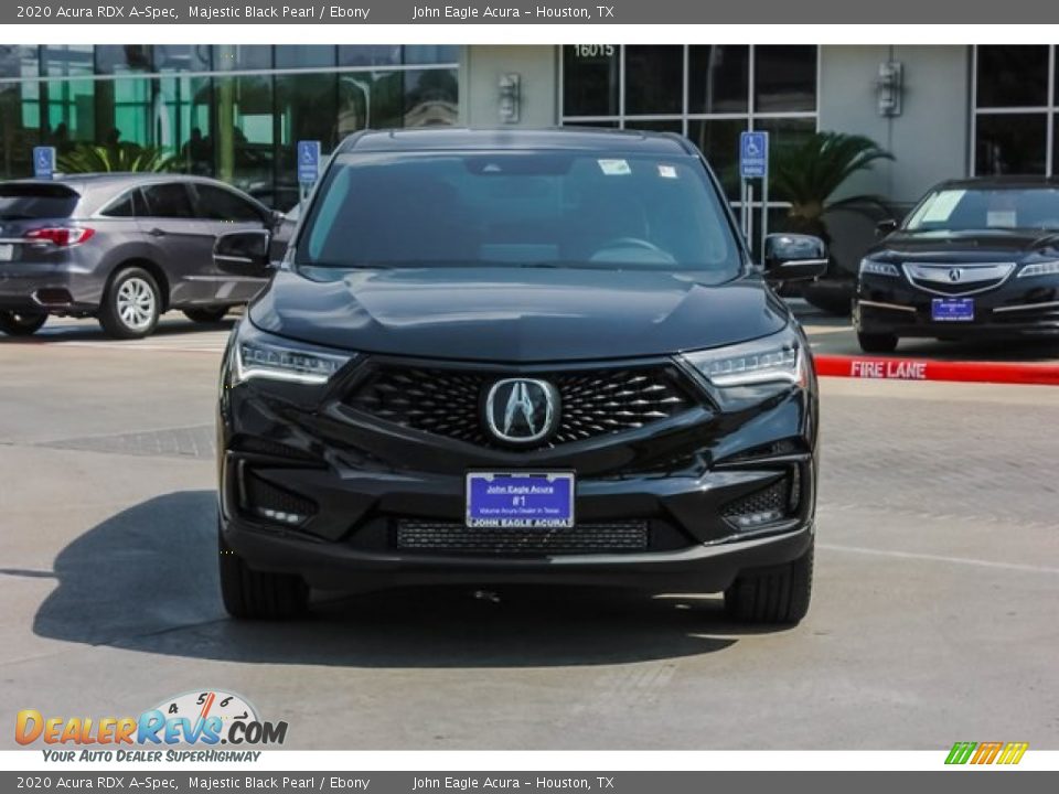 2020 Acura RDX A-Spec Majestic Black Pearl / Ebony Photo #2