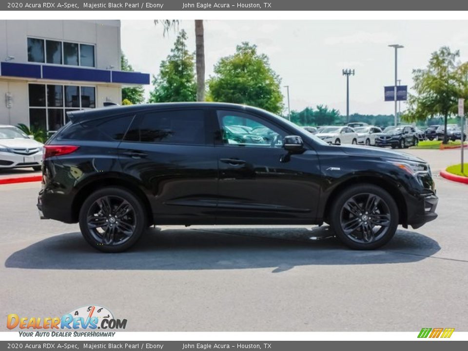 2020 Acura RDX A-Spec Majestic Black Pearl / Ebony Photo #8