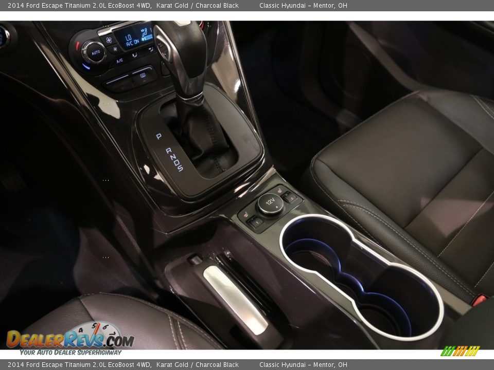2014 Ford Escape Titanium 2.0L EcoBoost 4WD Karat Gold / Charcoal Black Photo #15