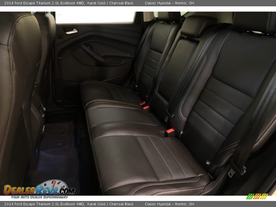 2014 Ford Escape Titanium 2.0L EcoBoost 4WD Karat Gold / Charcoal Black Photo #19