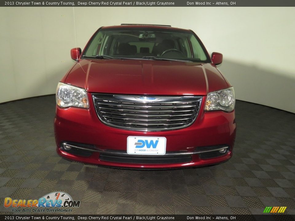 2013 Chrysler Town & Country Touring Deep Cherry Red Crystal Pearl / Black/Light Graystone Photo #4