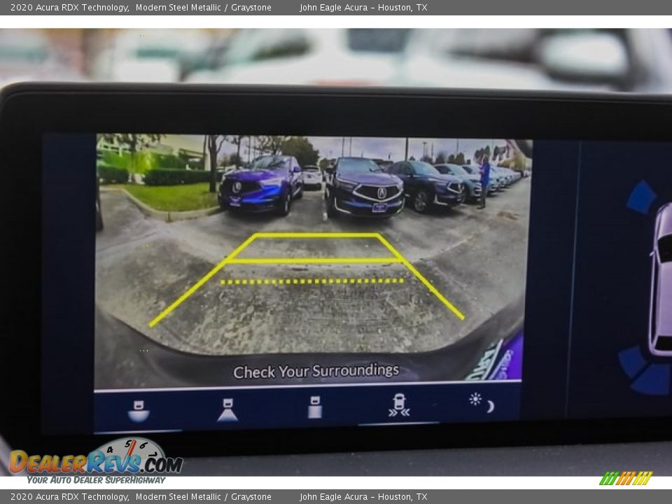 2020 Acura RDX Technology Modern Steel Metallic / Graystone Photo #36