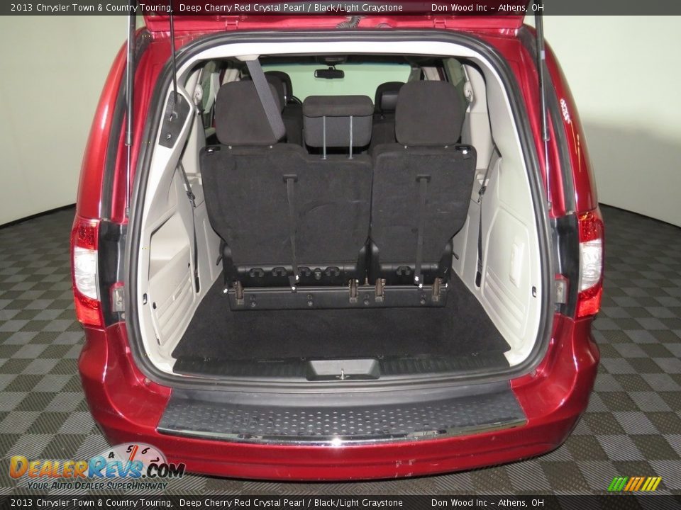 2013 Chrysler Town & Country Touring Deep Cherry Red Crystal Pearl / Black/Light Graystone Photo #12