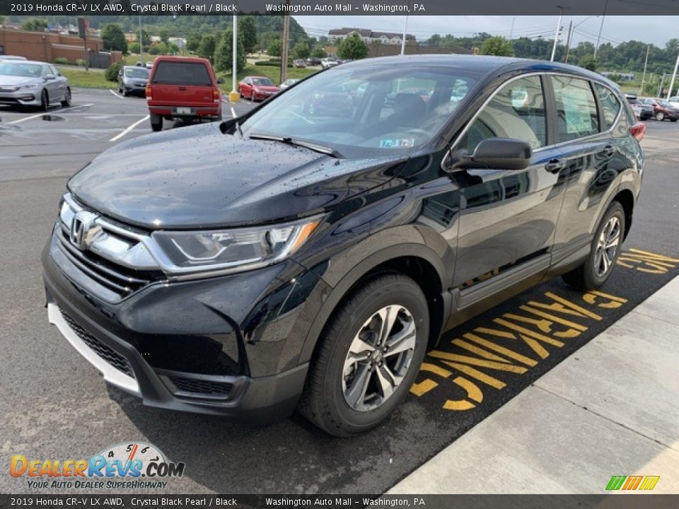 2019 Honda CR-V LX AWD Crystal Black Pearl / Black Photo #4