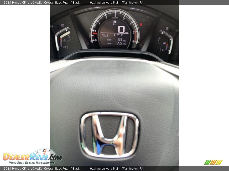 2019 Honda CR-V LX AWD Crystal Black Pearl / Black Photo #29