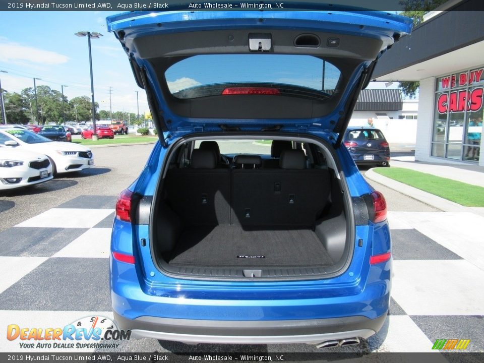 2019 Hyundai Tucson Limited AWD Aqua Blue / Black Photo #5