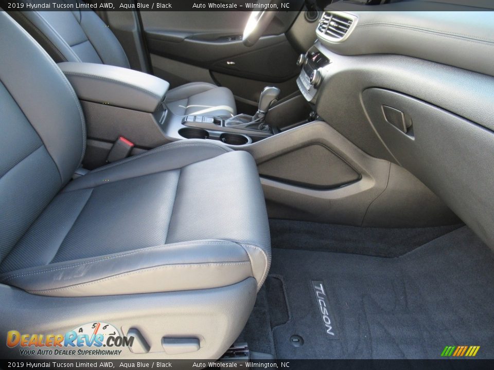 2019 Hyundai Tucson Limited AWD Aqua Blue / Black Photo #11