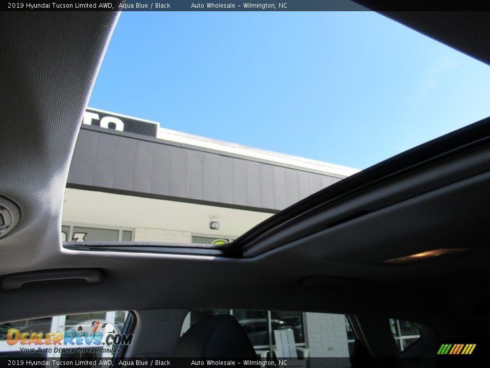 2019 Hyundai Tucson Limited AWD Aqua Blue / Black Photo #13
