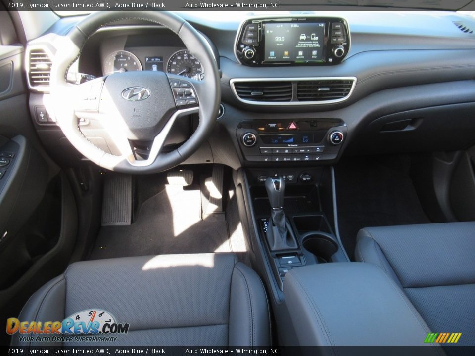2019 Hyundai Tucson Limited AWD Aqua Blue / Black Photo #14